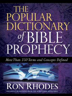 cover image of The Popular Dictionary of Bible Prophecy